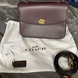 Coach Cassie Crossbody in Oxblood